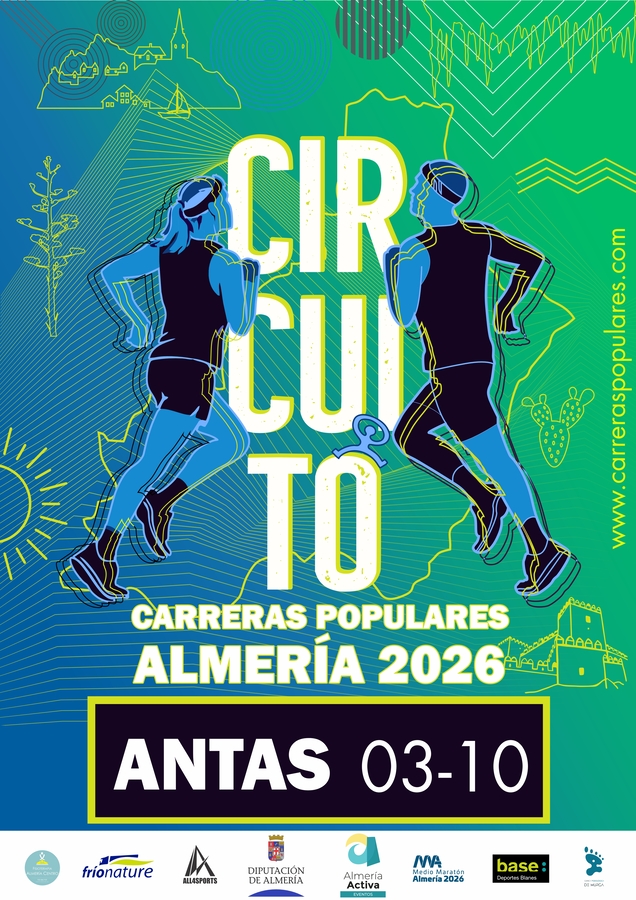Circuito Carreras Populares 2026. Antas 03-10-26