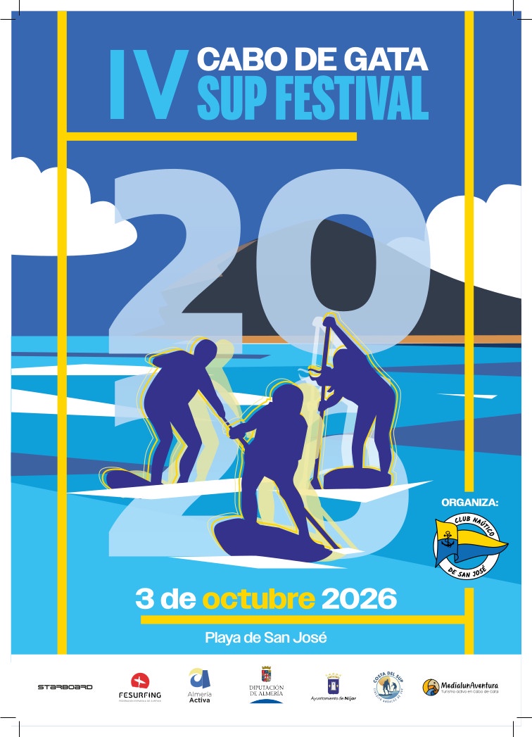 Almería Activa 2026. IV Cabo de Gata SUP Festival San José 03-10-26