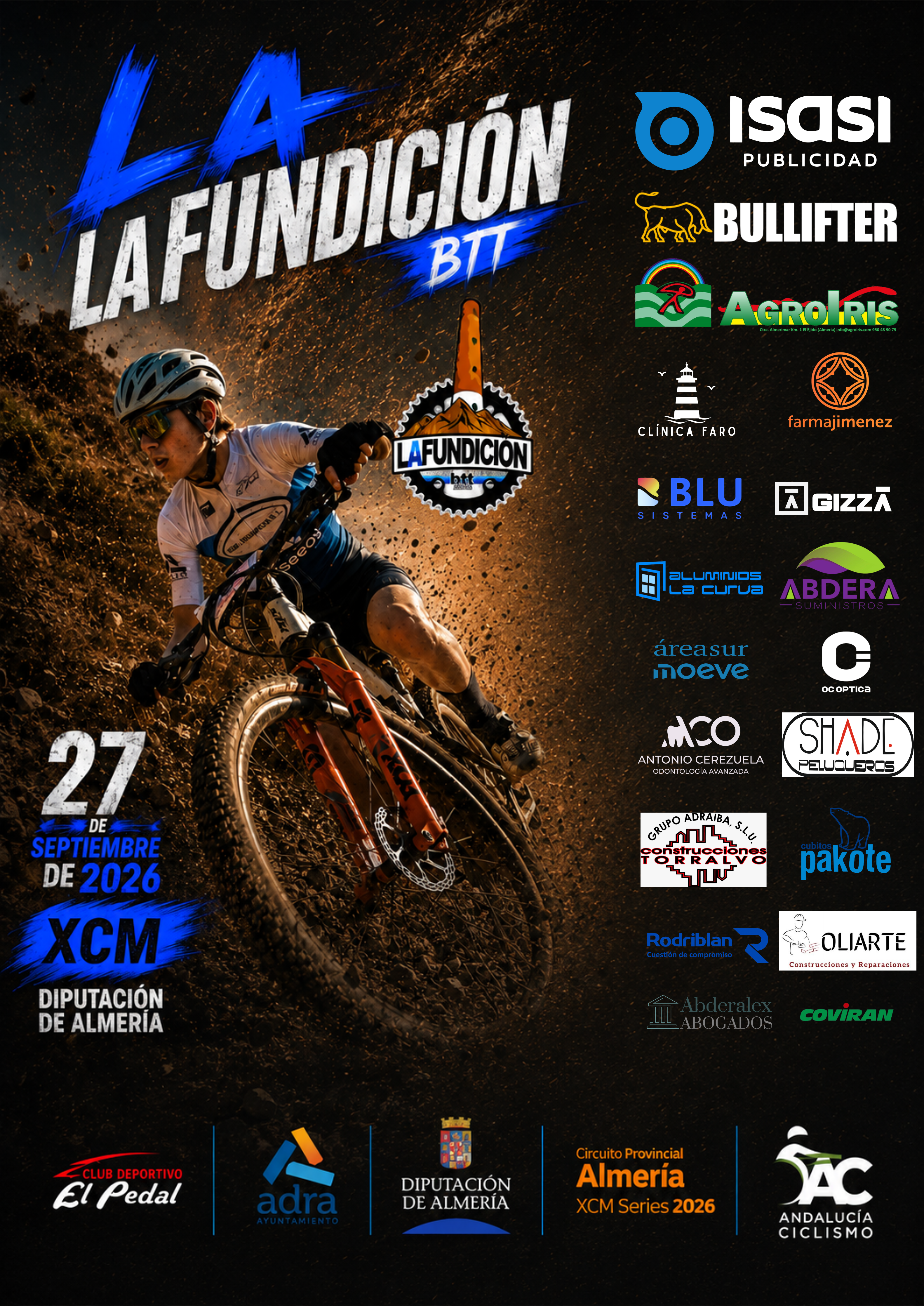 XCM Series Almería 2026. V Prueba BTT La Fundición. Adra 27-09-26